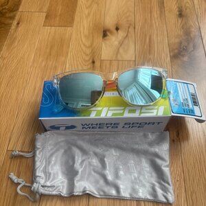 Tifosi Sunglasses- Avant Clear/Smoke Bright Blue